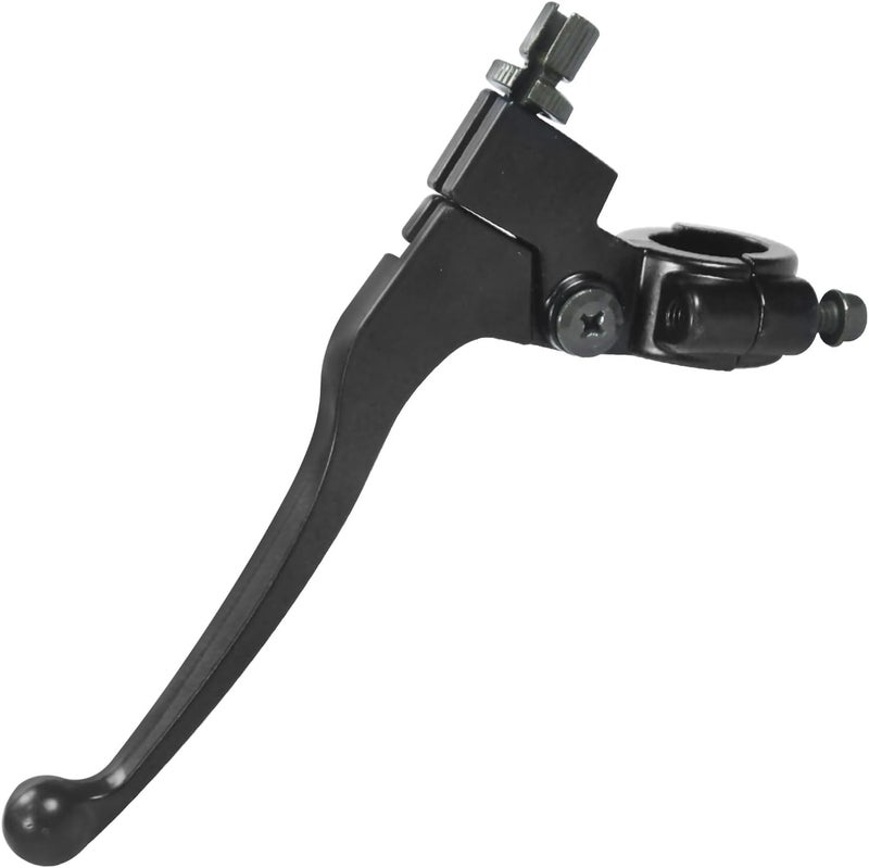 HOLATO 22mm 7/8" Left Clutch Brake Handle Lever Perch for Coleman CT200U BT200X CT100U Baja Massimo MB165 MB200 Yerf-Dog Motovox MBX10 Mini Bike CRF50 XR50 KLX110 SSR125 Pit Dirt Bike (Black) - Image 5
